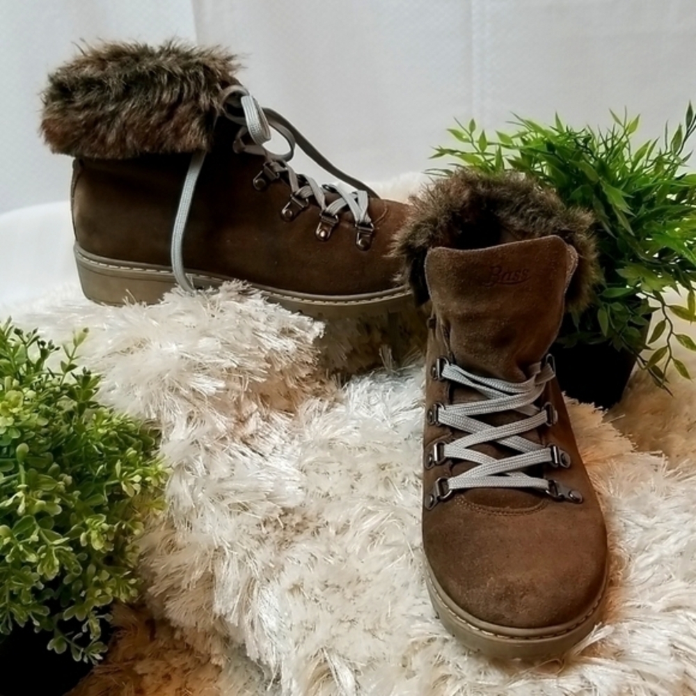 GH Bass Winter/ Hiker‎ Boots Aubrey Leather Size 8.5